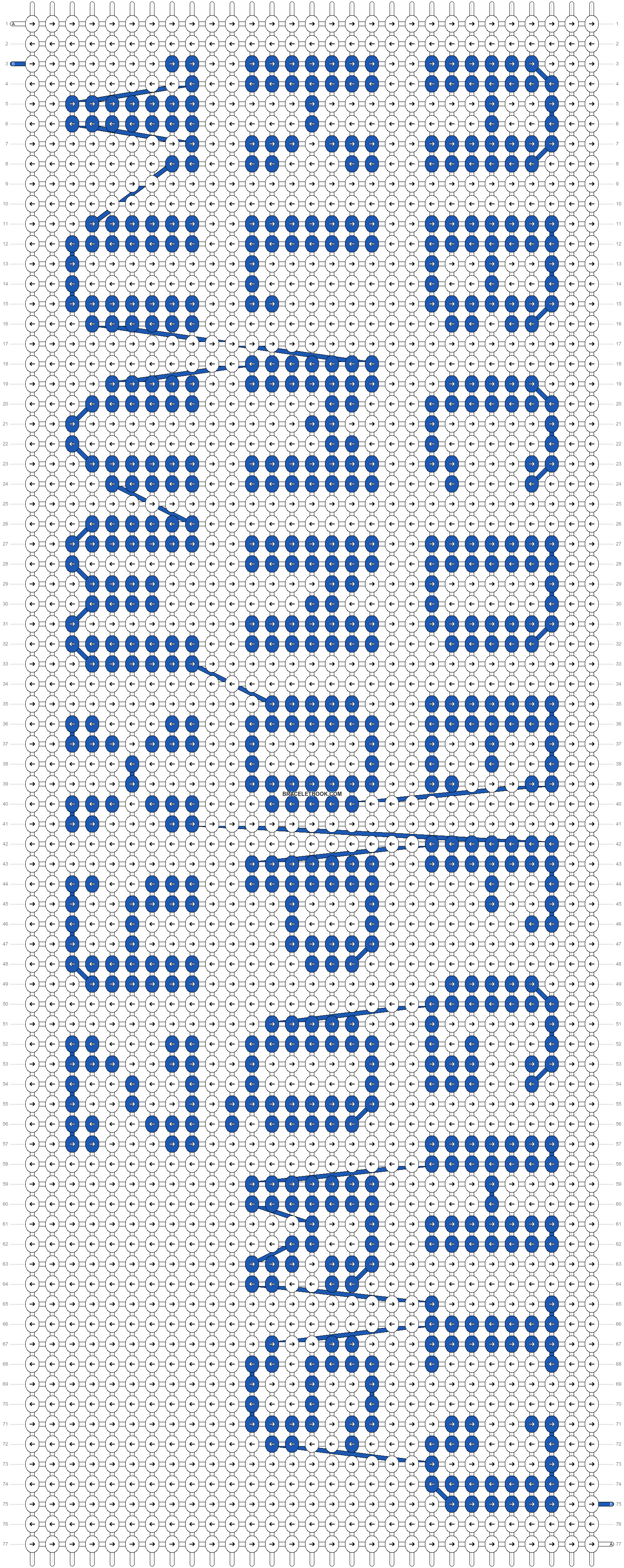 Alpha pattern #3469 variation #208488 pattern