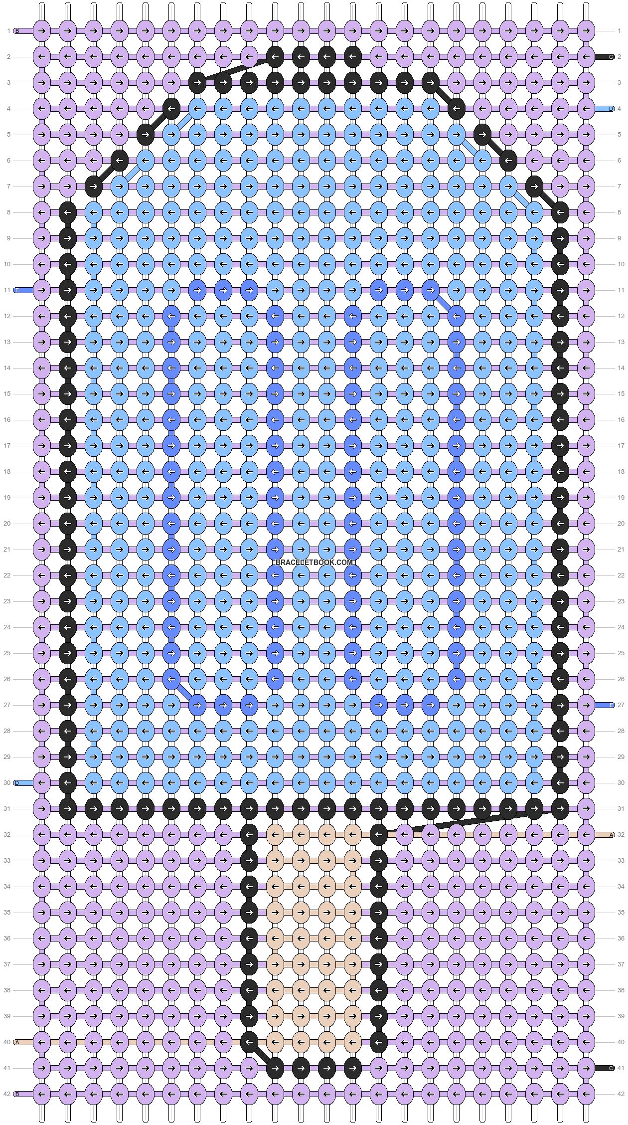 Alpha pattern #115691 variation #210423 pattern