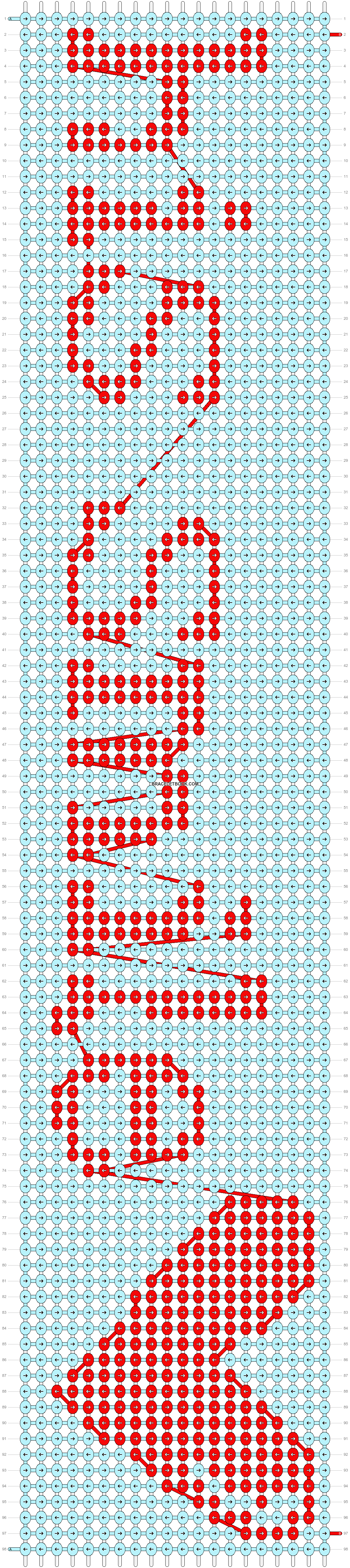 Alpha pattern #9910 variation #210945 pattern