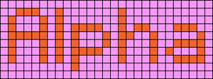 Alpha pattern #696 variation #212848