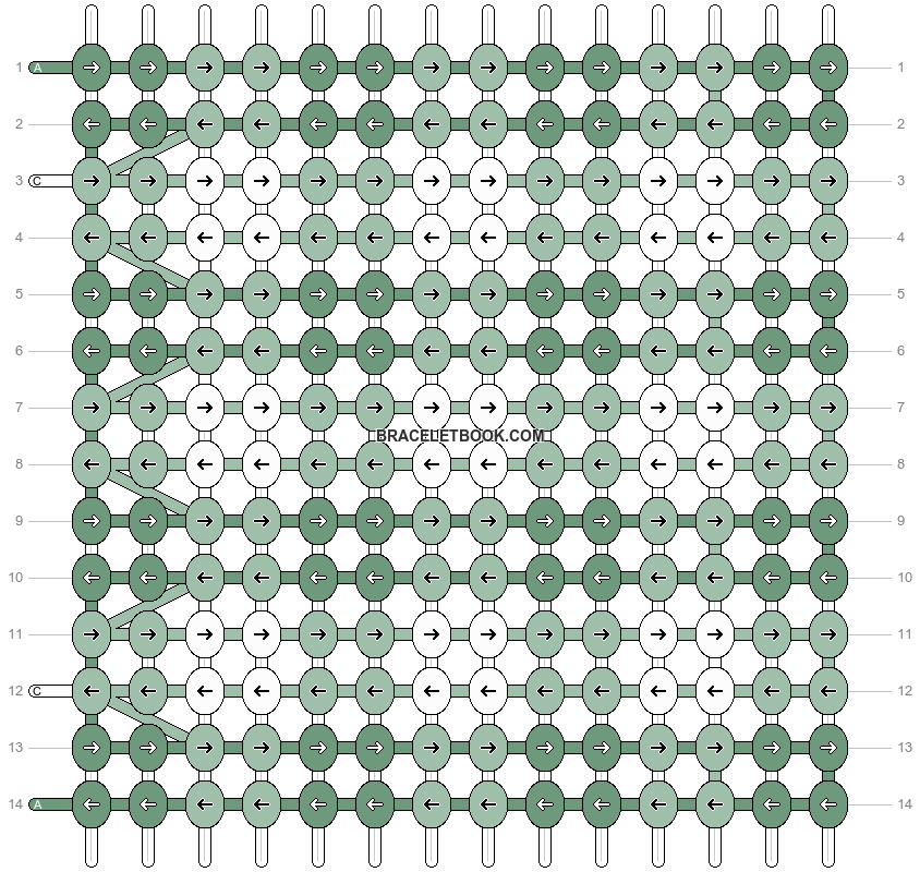 Alpha pattern #11574 variation #214780 pattern