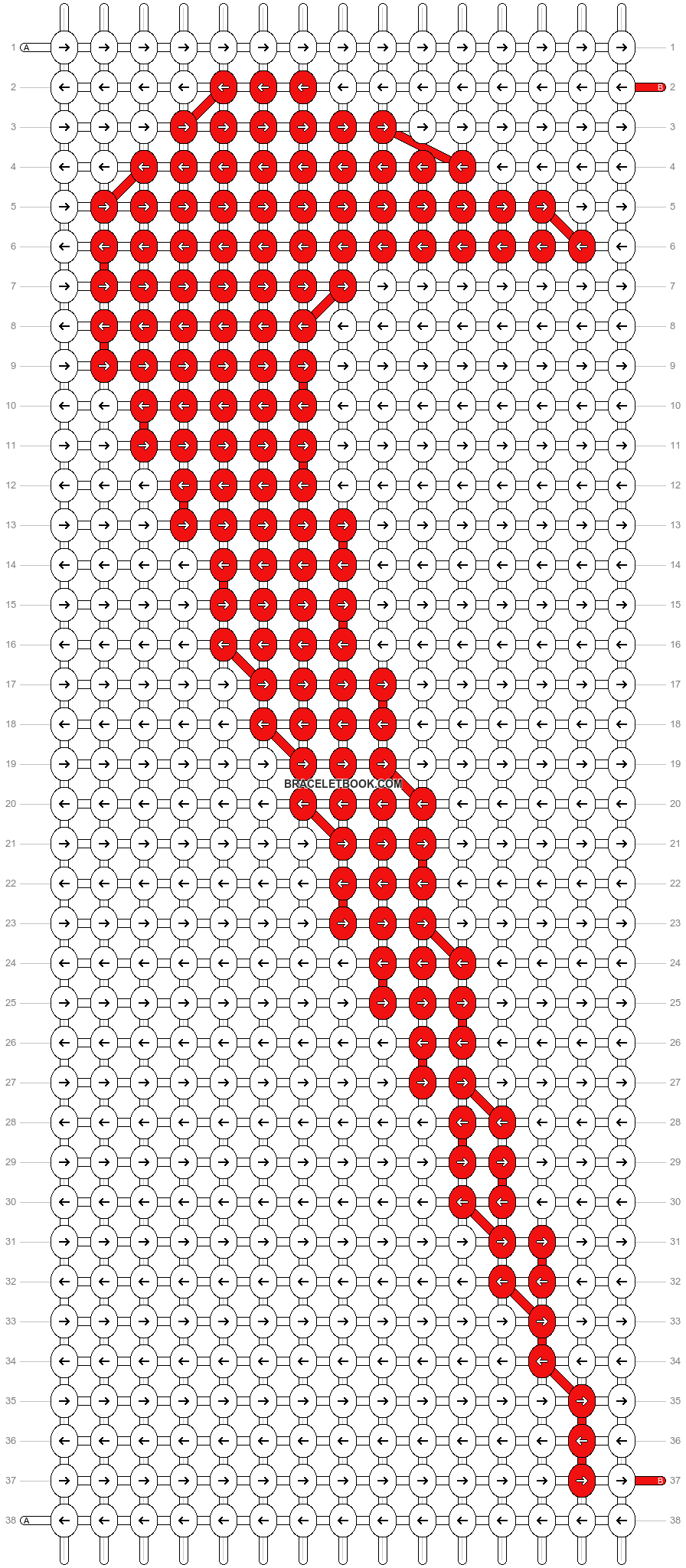 Alpha pattern #8582 variation #215414 pattern