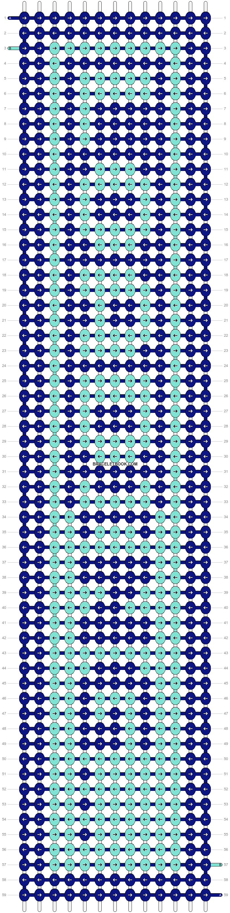 Alpha pattern #11516 variation #218740 pattern