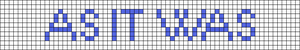 Alpha pattern #120035 variation #219368