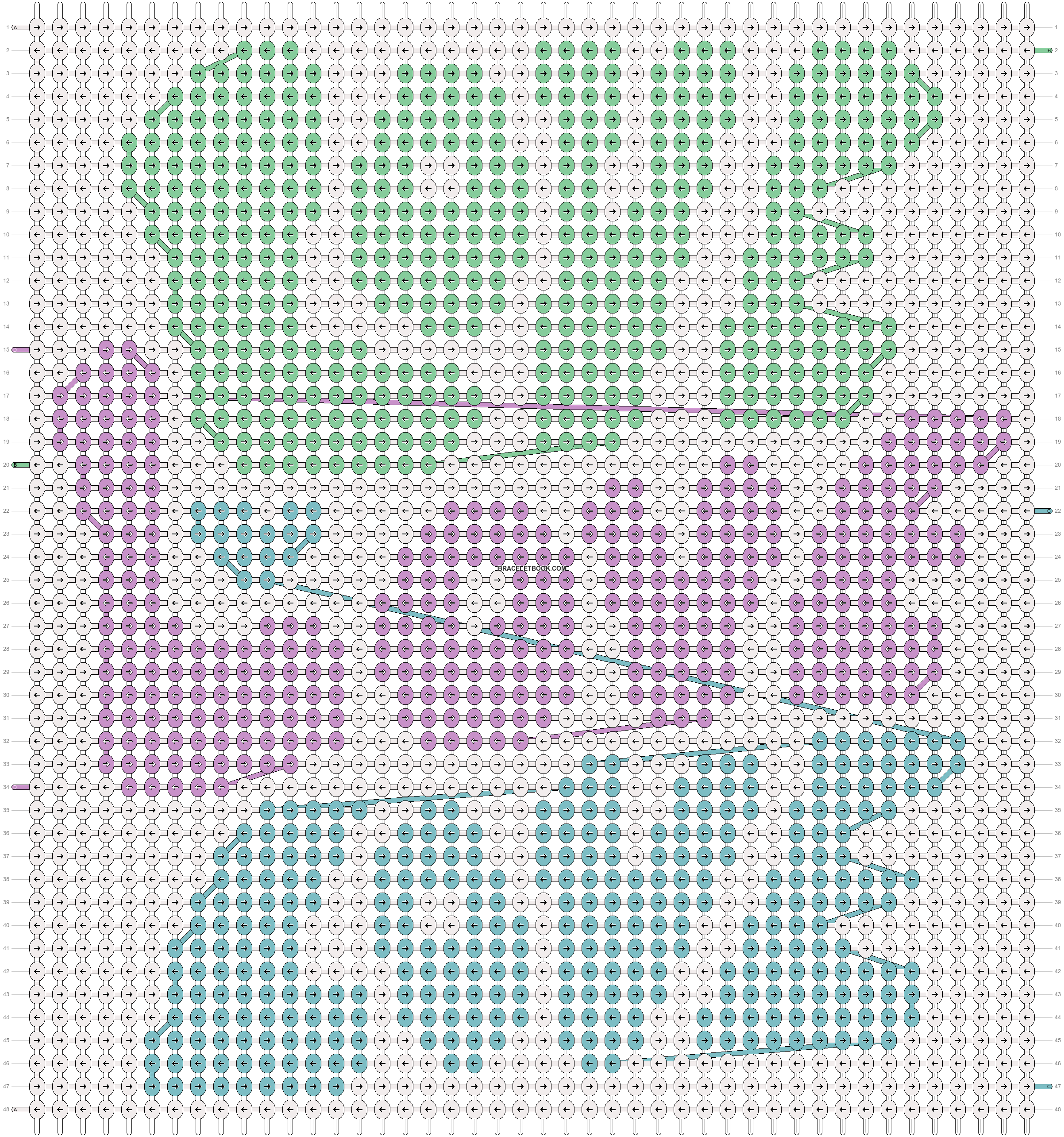 Alpha pattern #119860 variation #219819 pattern