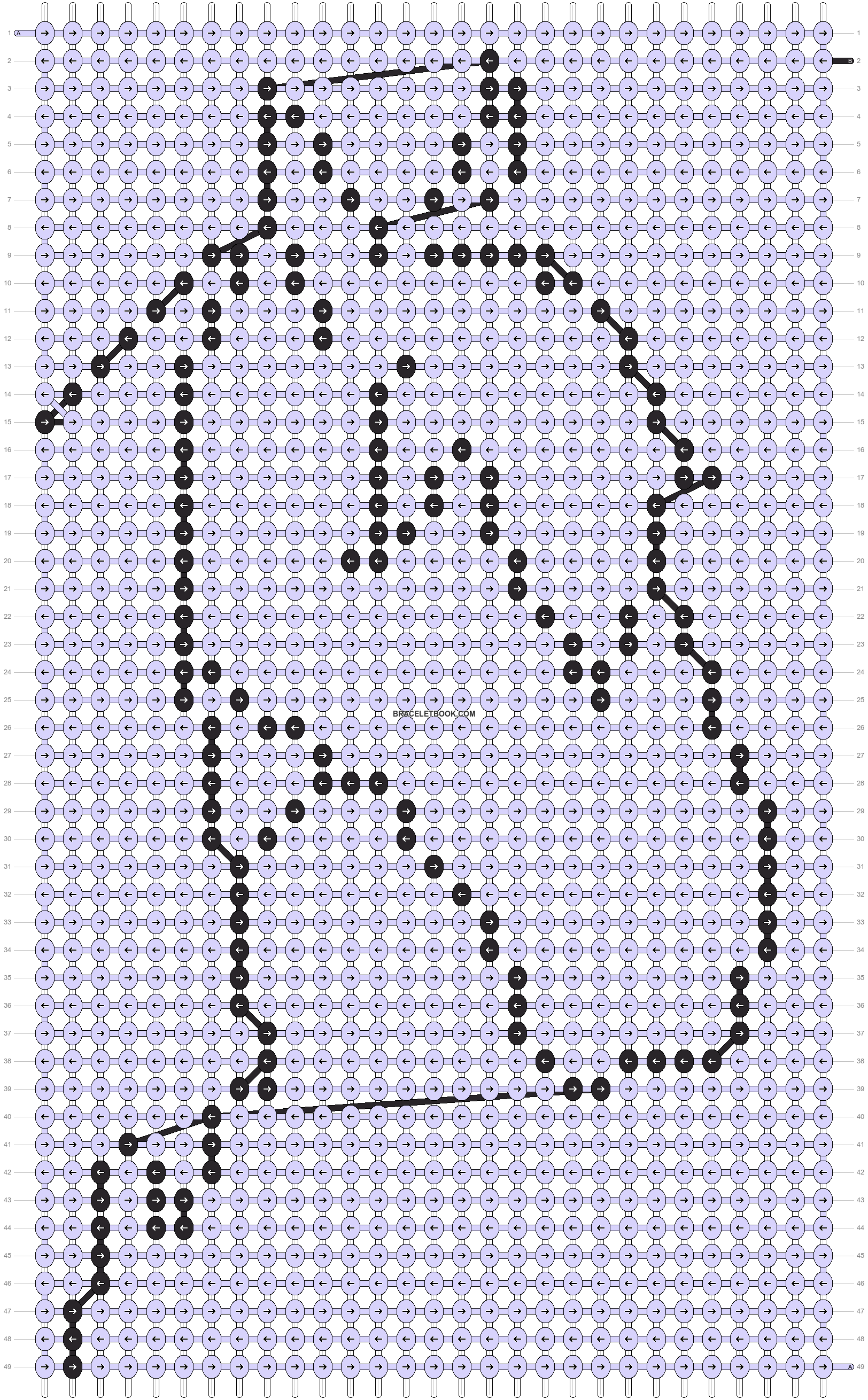 Alpha pattern #120195 variation #220491 pattern
