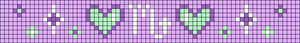 Alpha pattern #39109 variation #224310