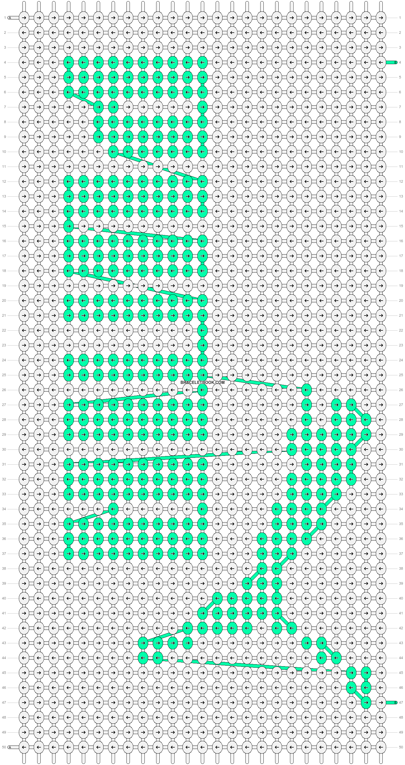 Alpha pattern #50421 variation #227655 pattern
