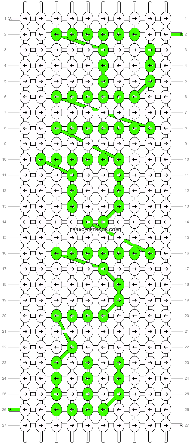 Alpha pattern #696 variation #228766 pattern