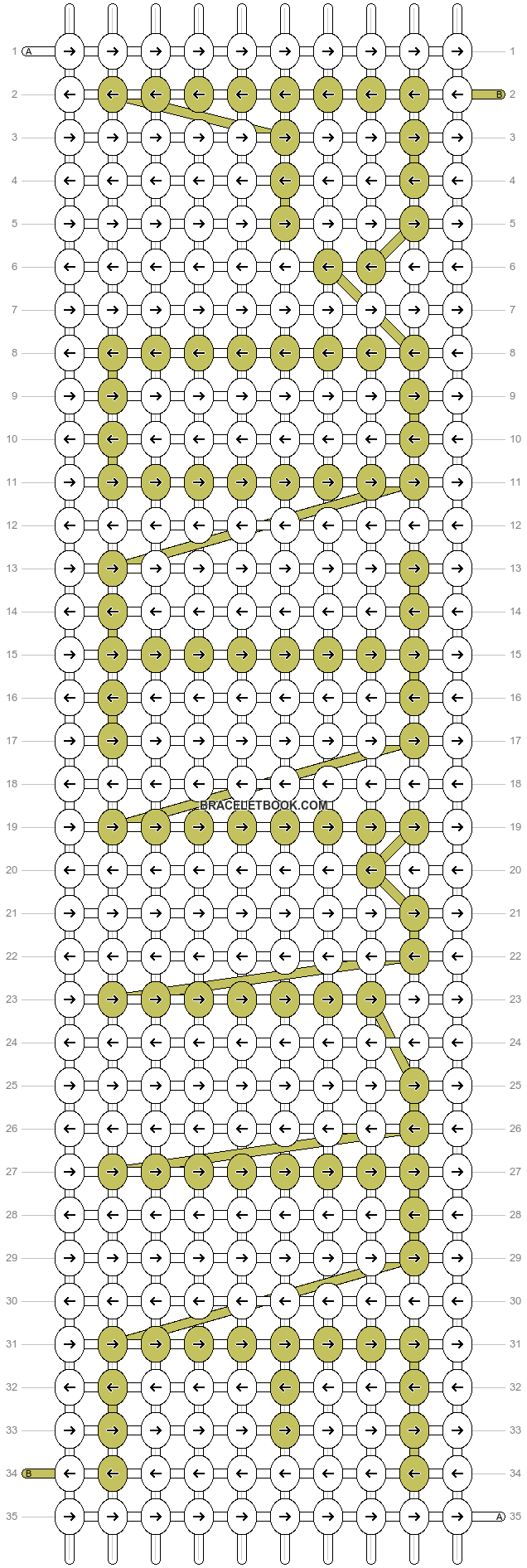 Alpha pattern #2848 variation #229691 pattern