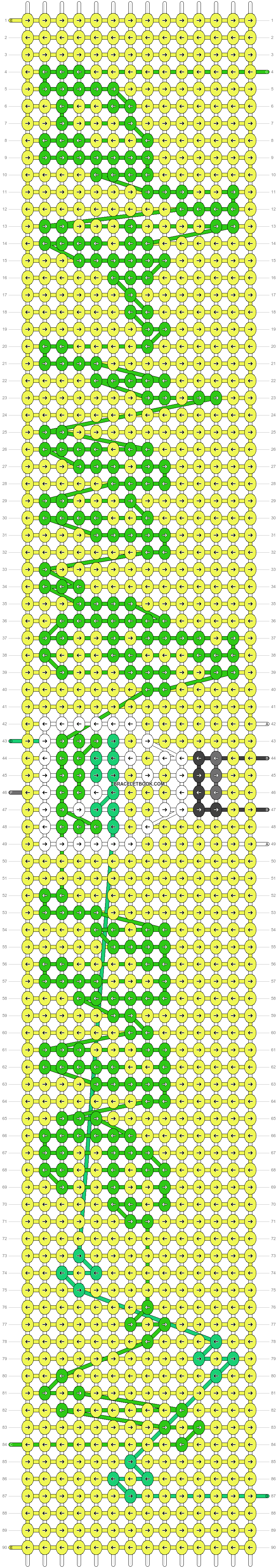 Alpha pattern #110980 variation #230993 pattern