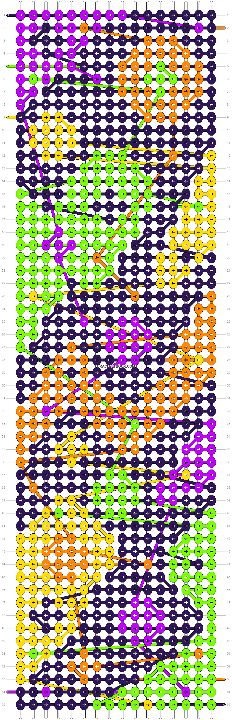 Alpha pattern #72402 variation #231600 pattern