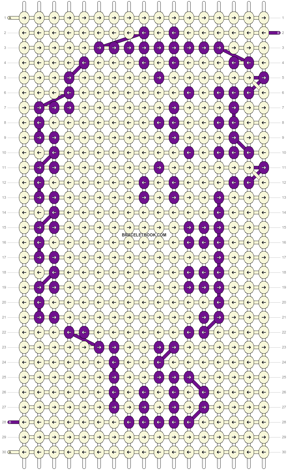 Alpha pattern #10063 variation #231822 pattern