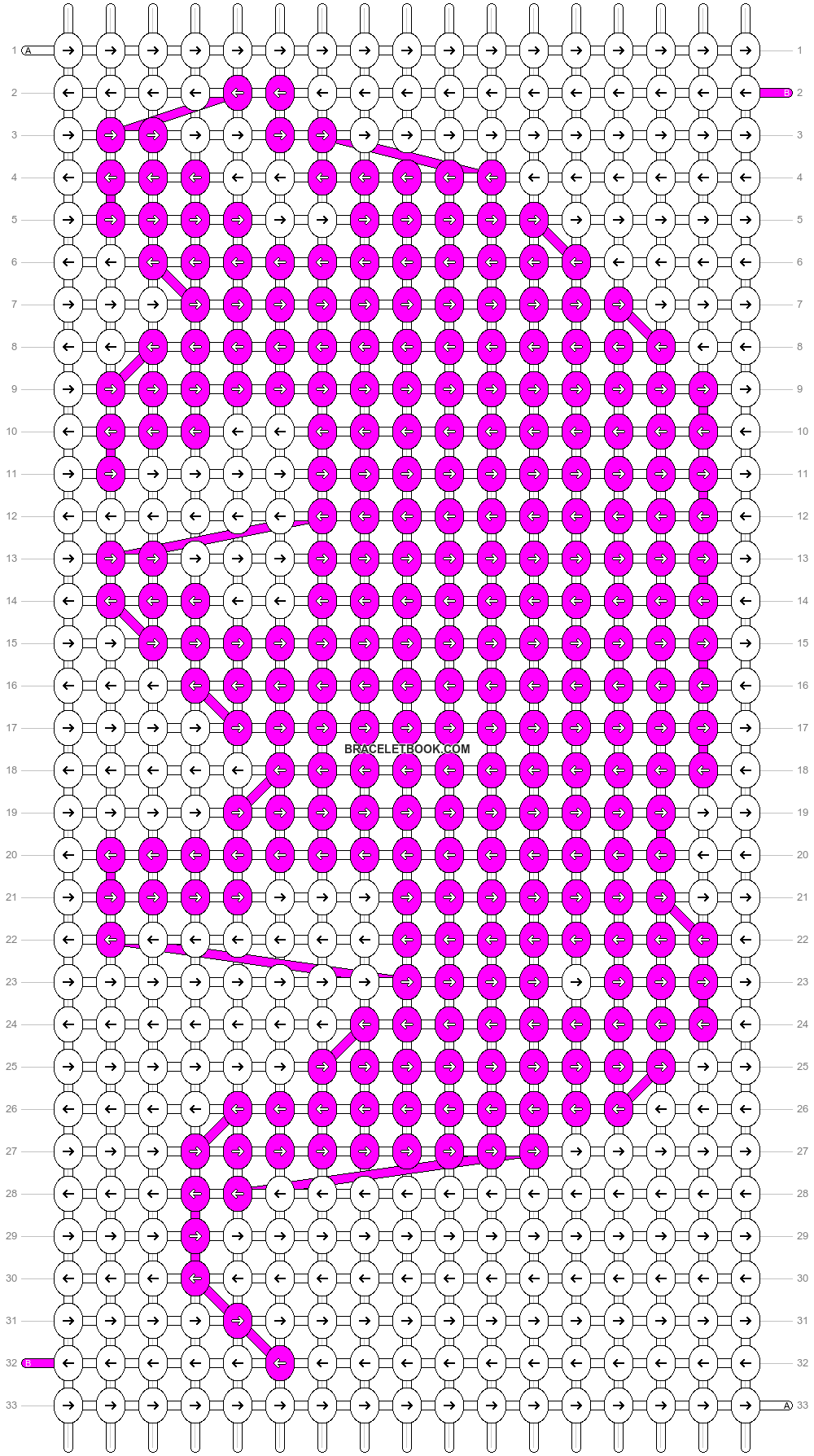 Alpha pattern #739 variation #231875 pattern