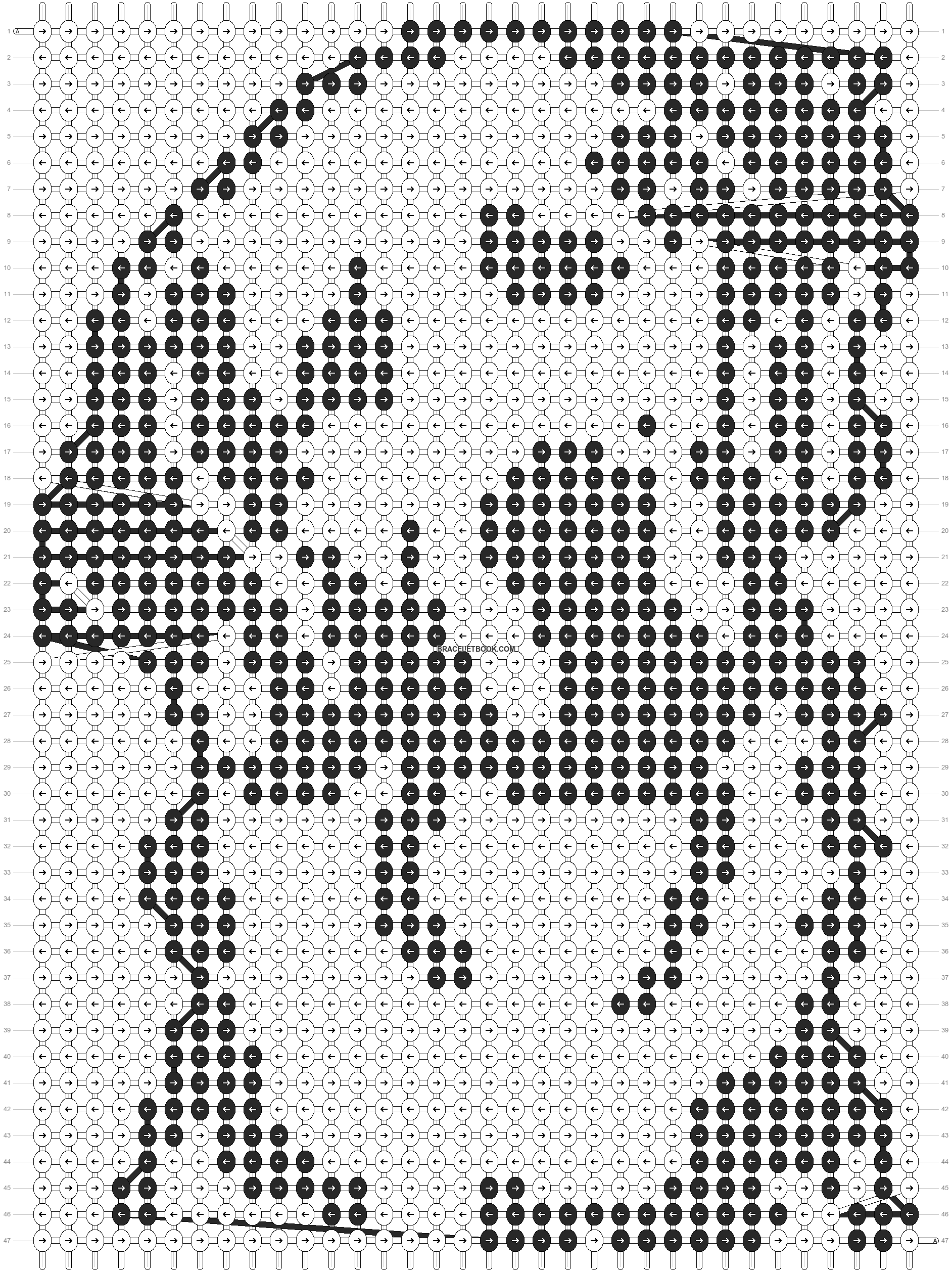 Alpha pattern #36618 variation #231973 pattern
