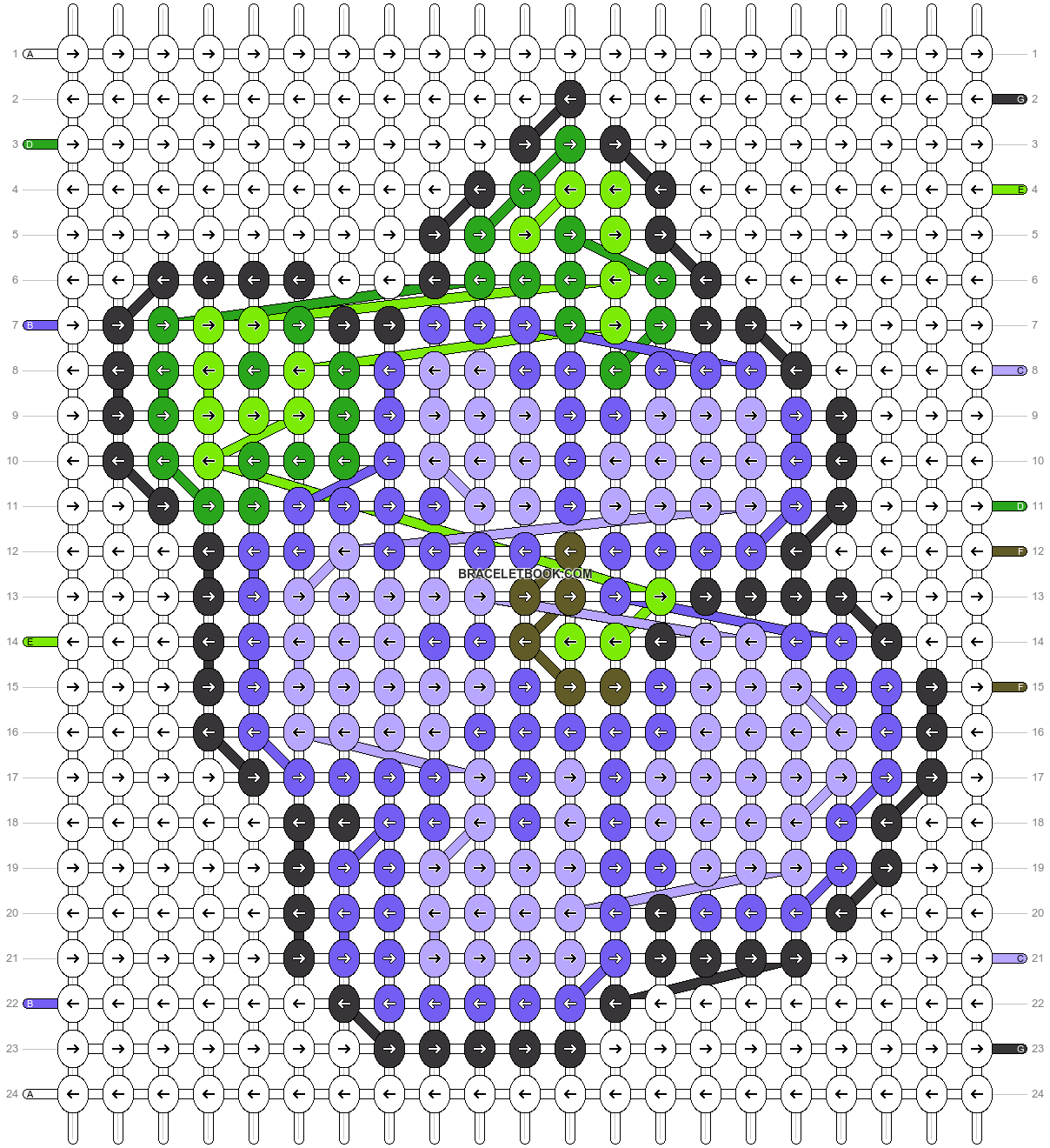 Alpha pattern #65607 variation #231983 pattern