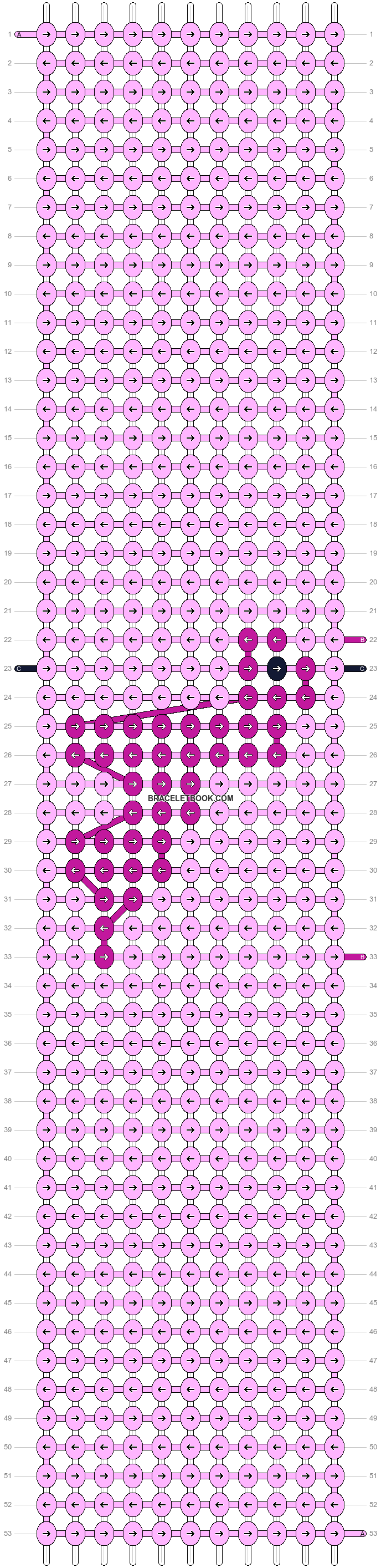 Alpha pattern #59132 variation #239552 pattern