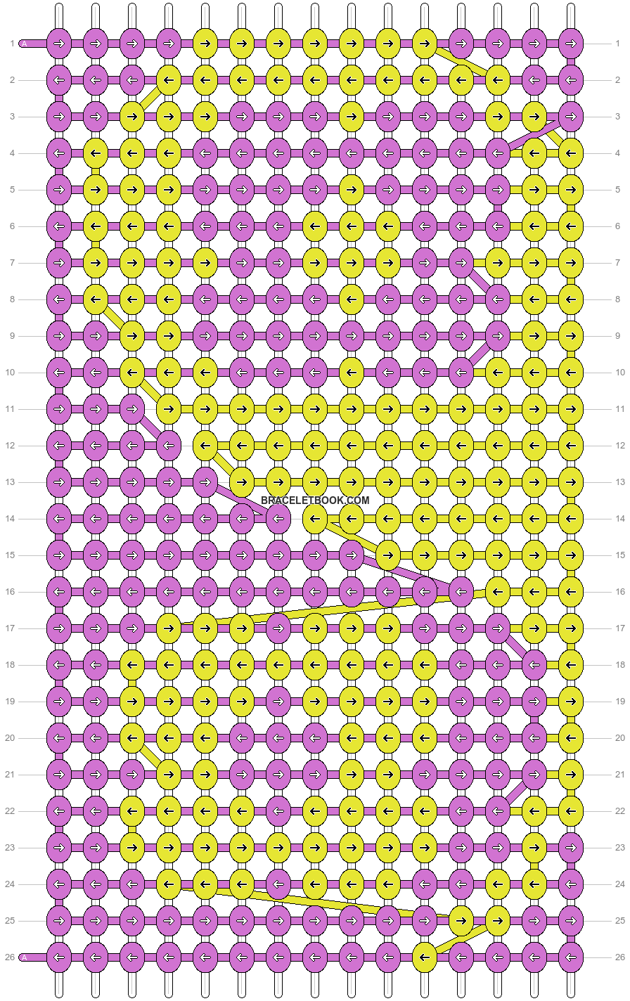 Alpha pattern #125470 variation #240565 pattern