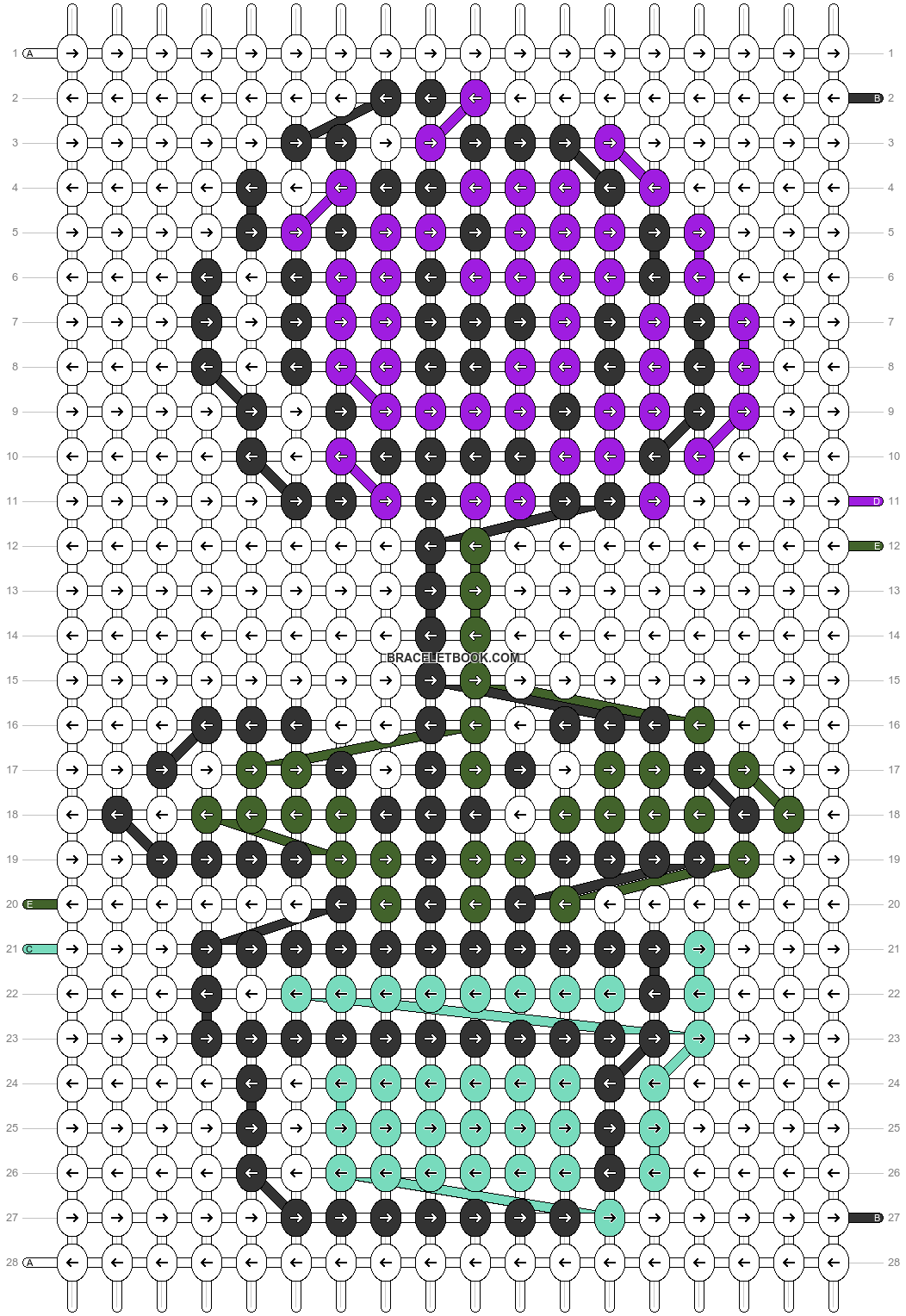 Alpha pattern #80690 variation #242290 pattern