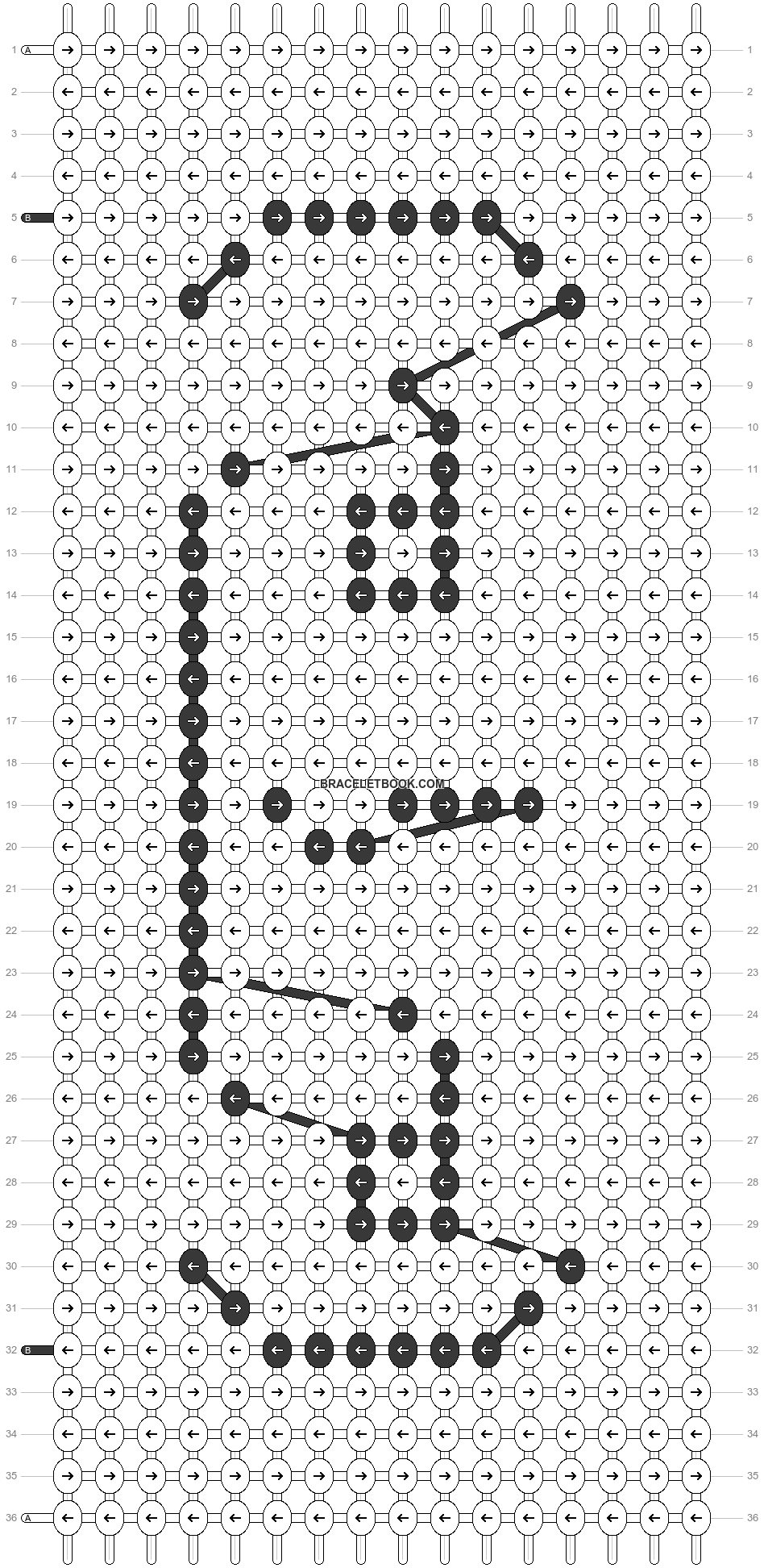 Alpha pattern #87420 variation #244233 pattern