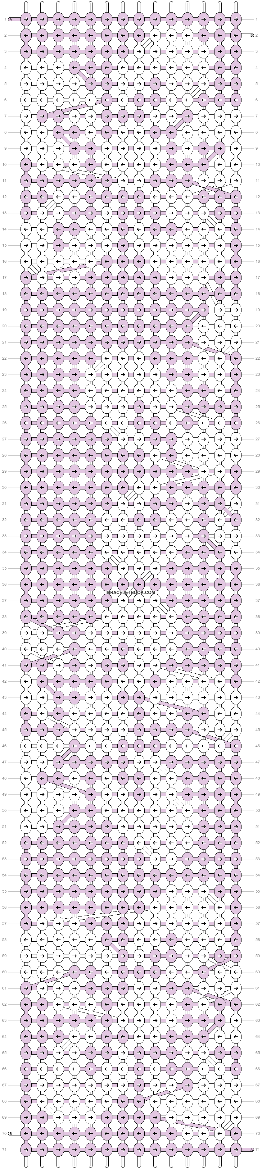 Alpha pattern #4847 variation #245632 pattern