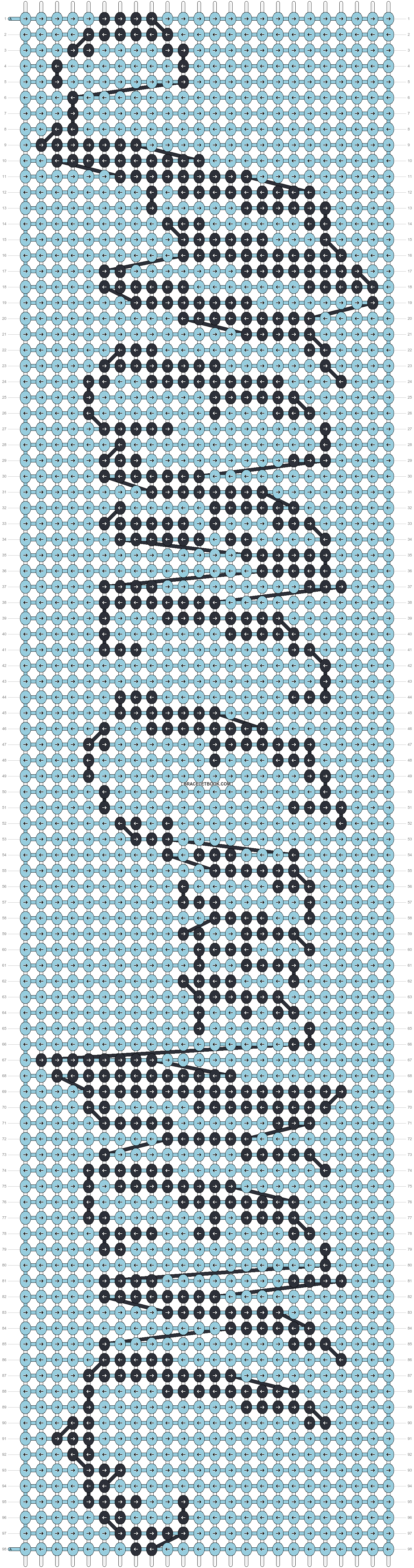 Alpha pattern #9504 variation #246587 pattern