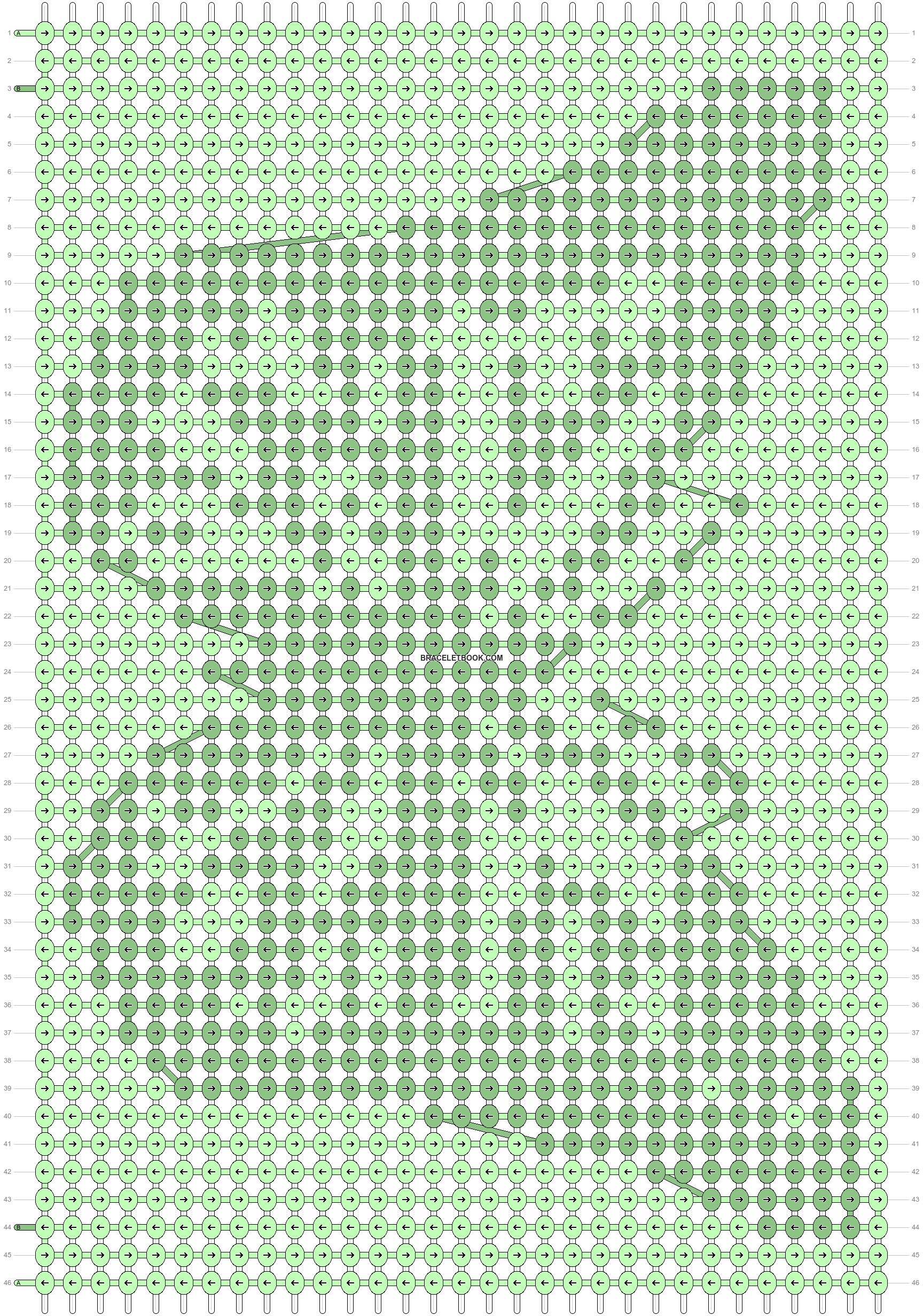 Alpha pattern #51210 variation #250434 pattern