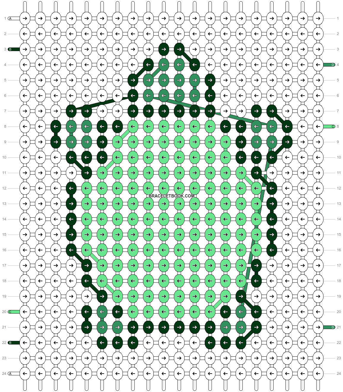 Alpha pattern #101084 variation #250785 pattern