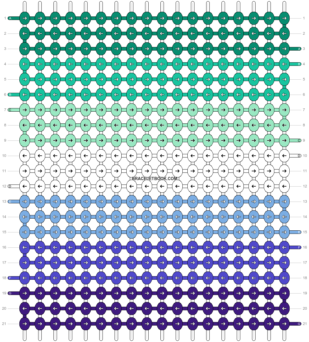 Alpha pattern #54007 variation #250981 pattern