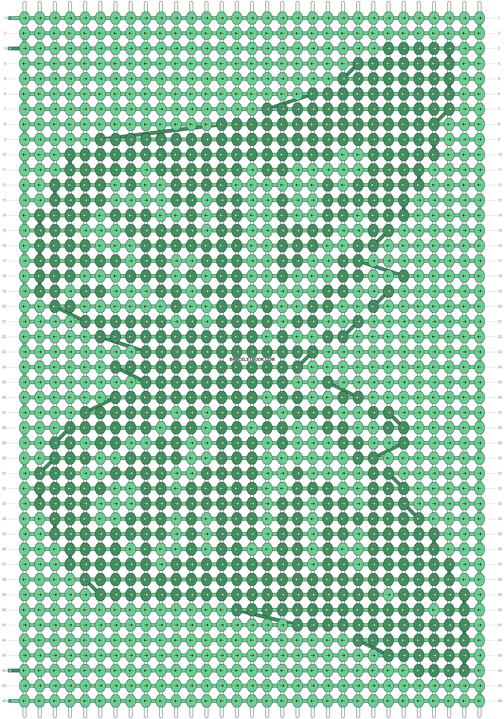 Alpha pattern #51210 variation #251231 pattern