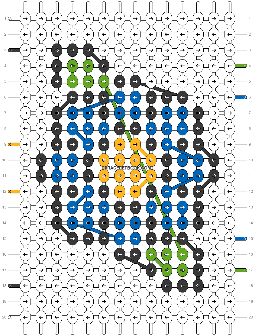 Alpha pattern #95370 variation #251495 pattern