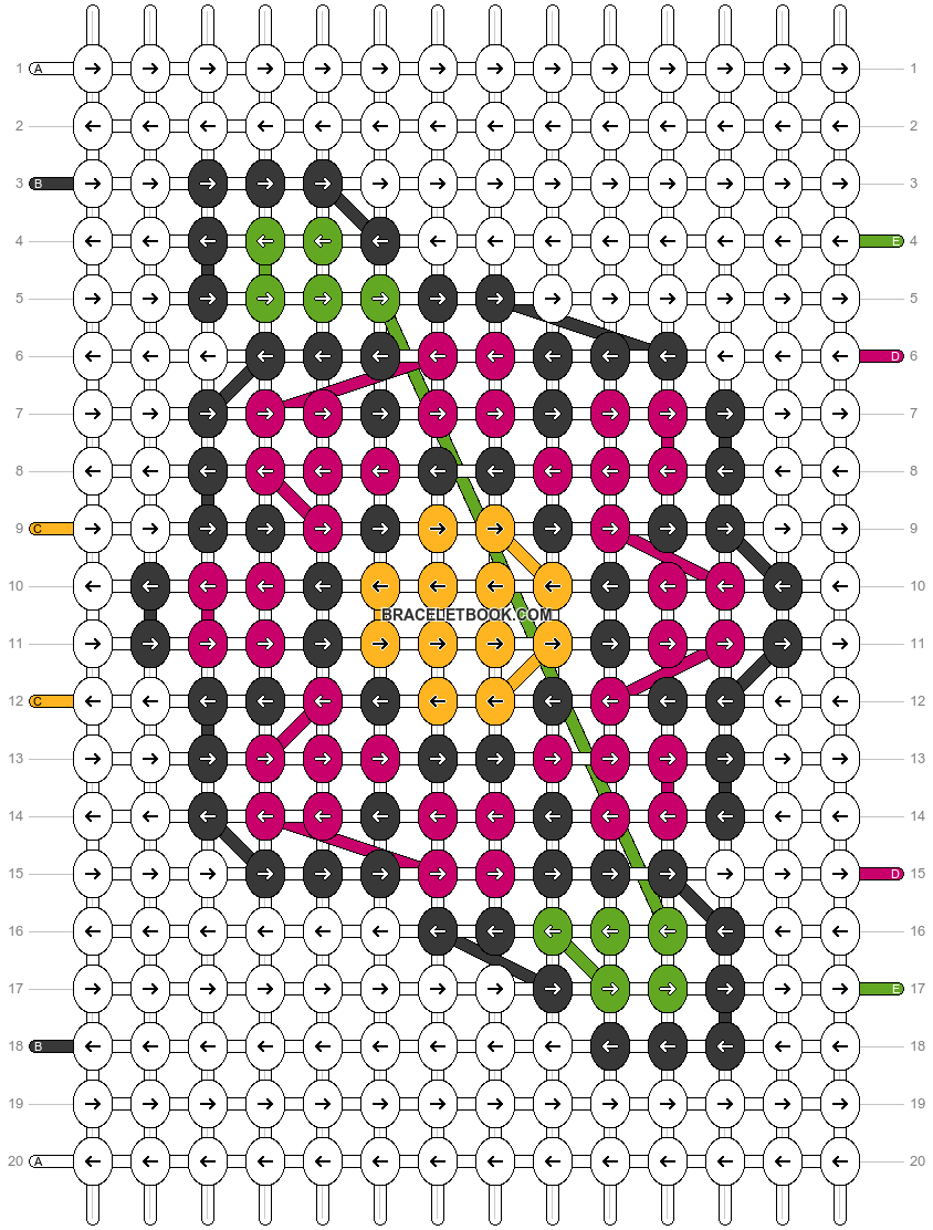 Alpha pattern #95370 variation #251507 pattern
