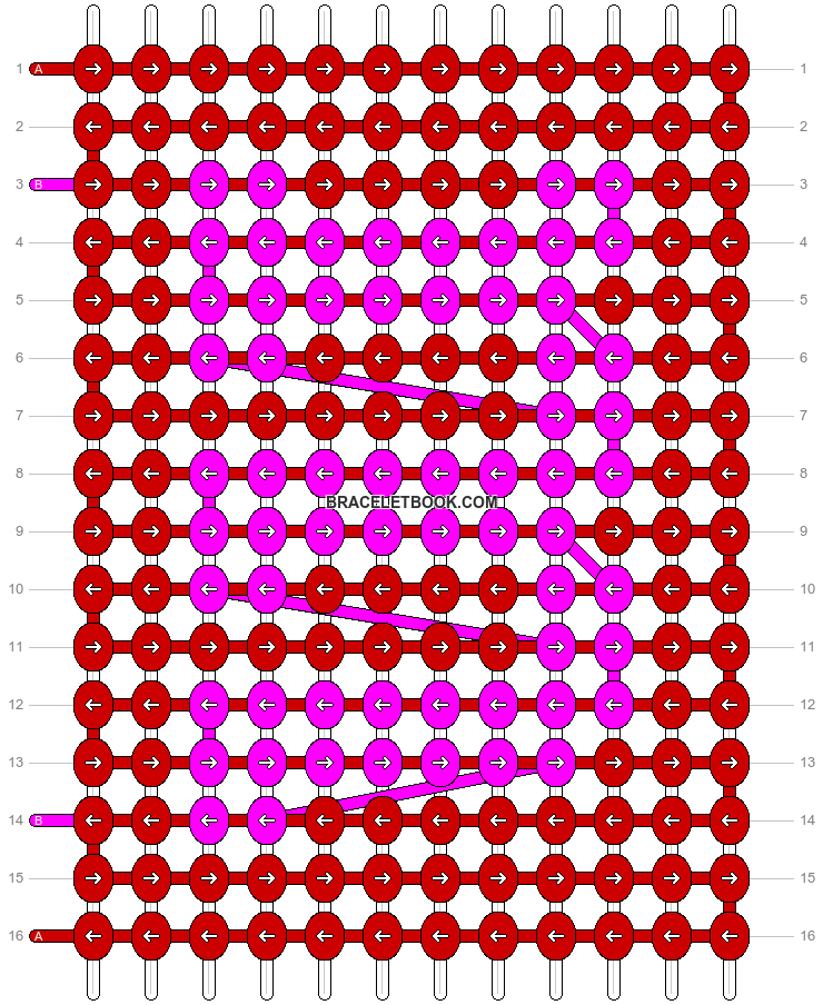 Alpha pattern #286 variation #251552 pattern