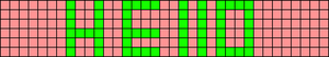 Alpha pattern #2001 variation #254581