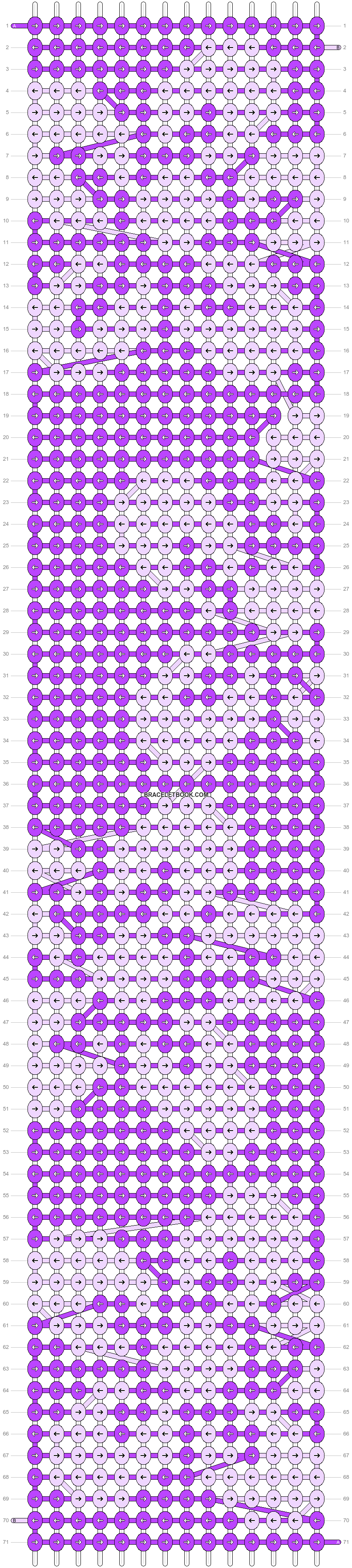 Alpha pattern #4847 variation #256592 pattern