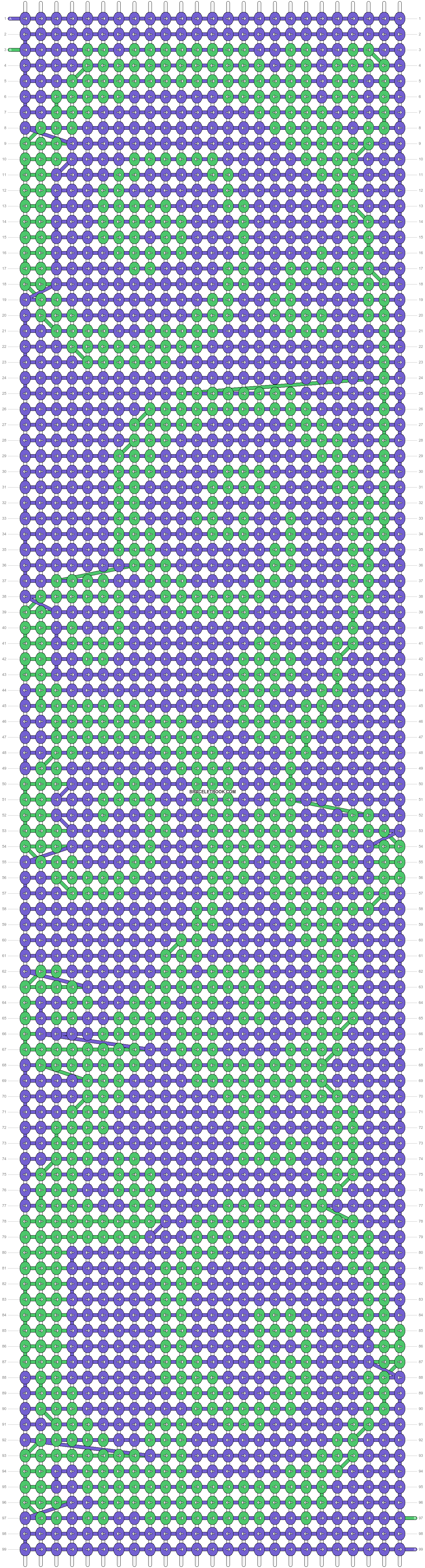 Alpha pattern #3390 variation #258234 pattern