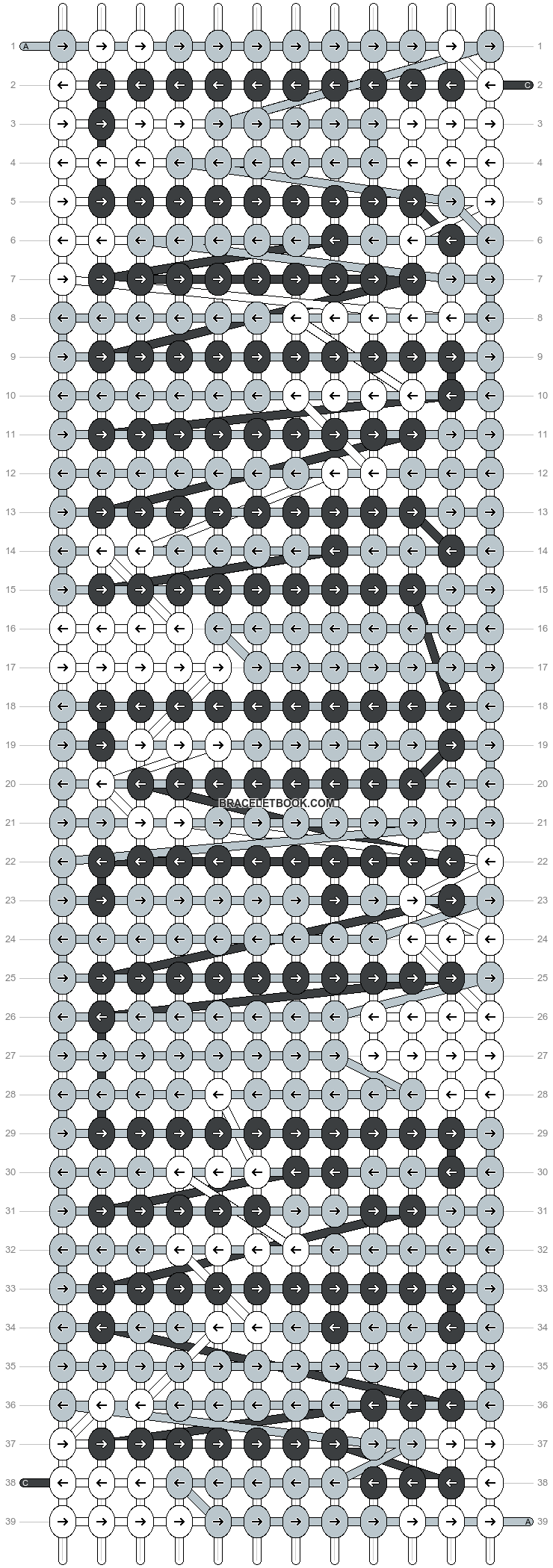 Alpha pattern #10208 variation #263478 pattern