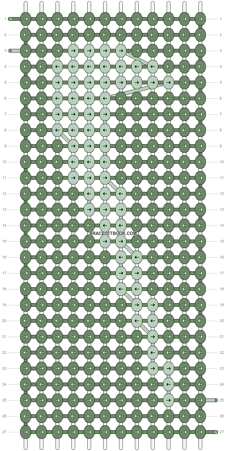 Alpha pattern #5248 variation #263969 pattern