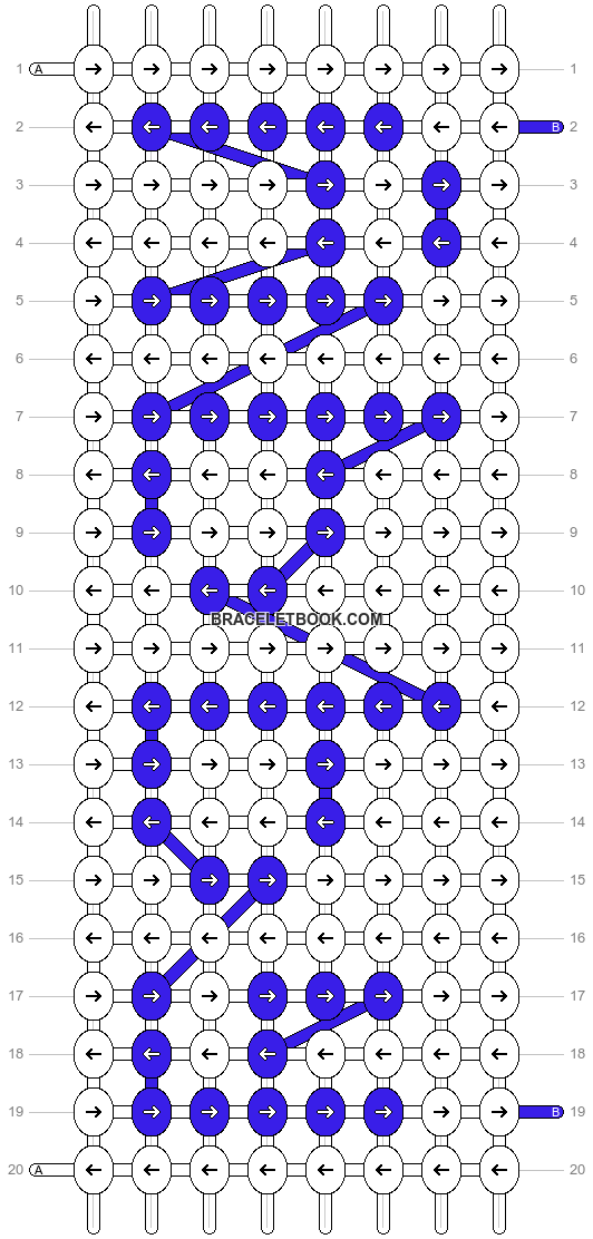 Alpha pattern #3748 variation #264662 pattern