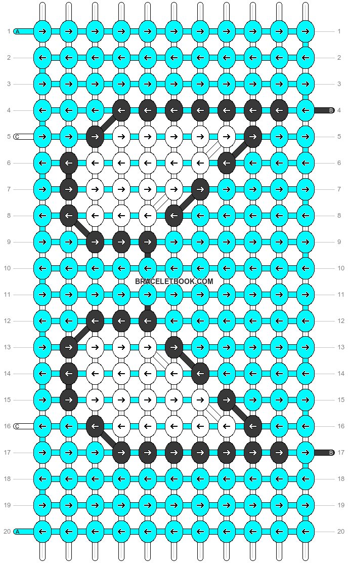 Alpha pattern #56567 variation #265943 pattern
