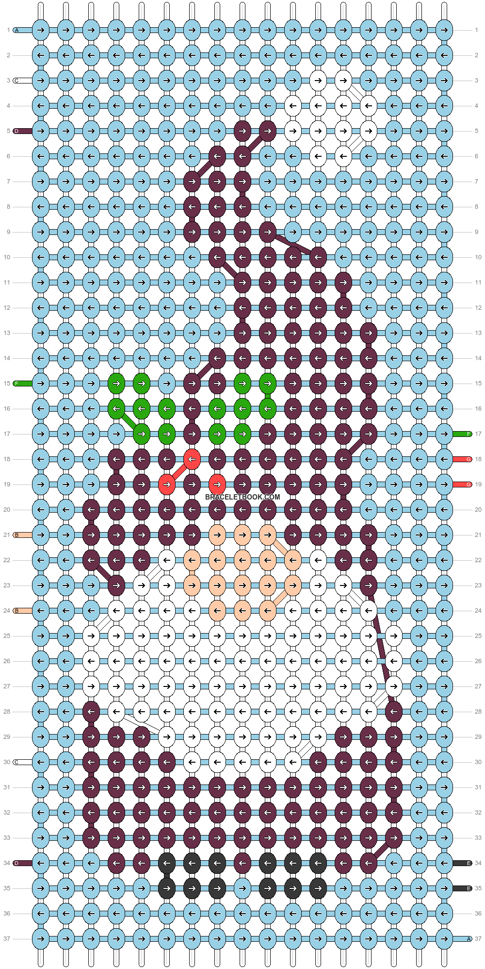 Alpha pattern #111046 variation #266111 pattern