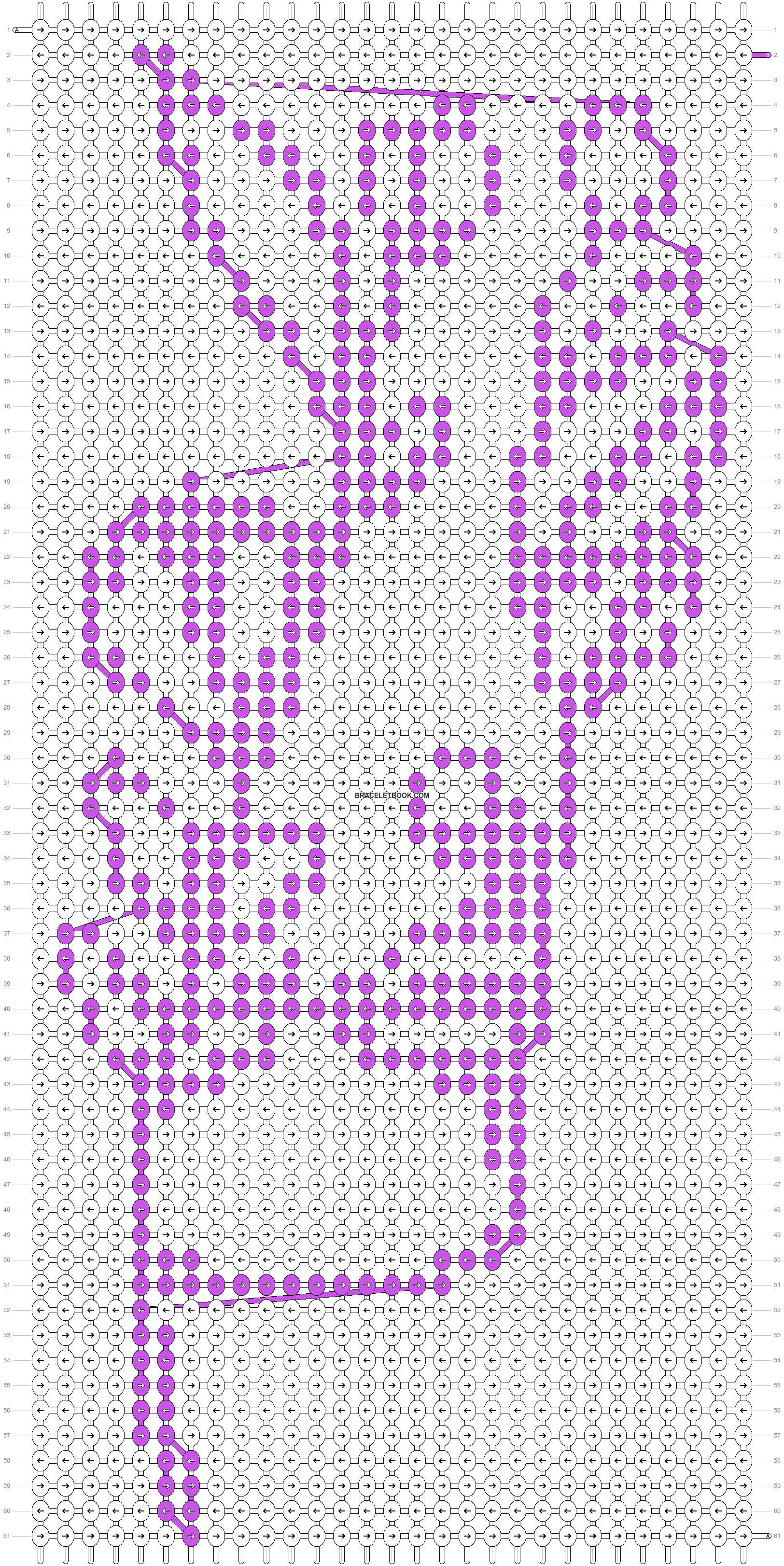 Alpha pattern #67011 variation #266598 pattern