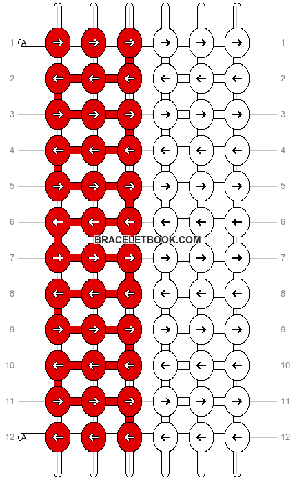 Alpha pattern #13657 variation #266795 pattern