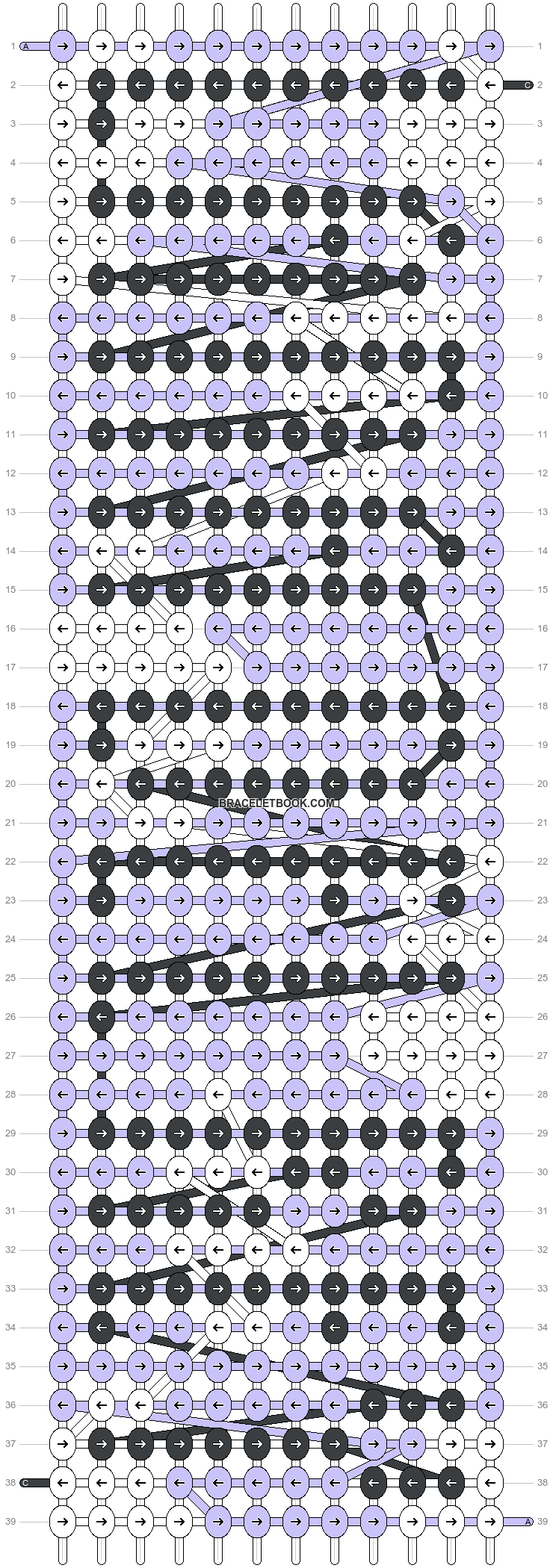 Alpha pattern #10208 variation #267393 pattern