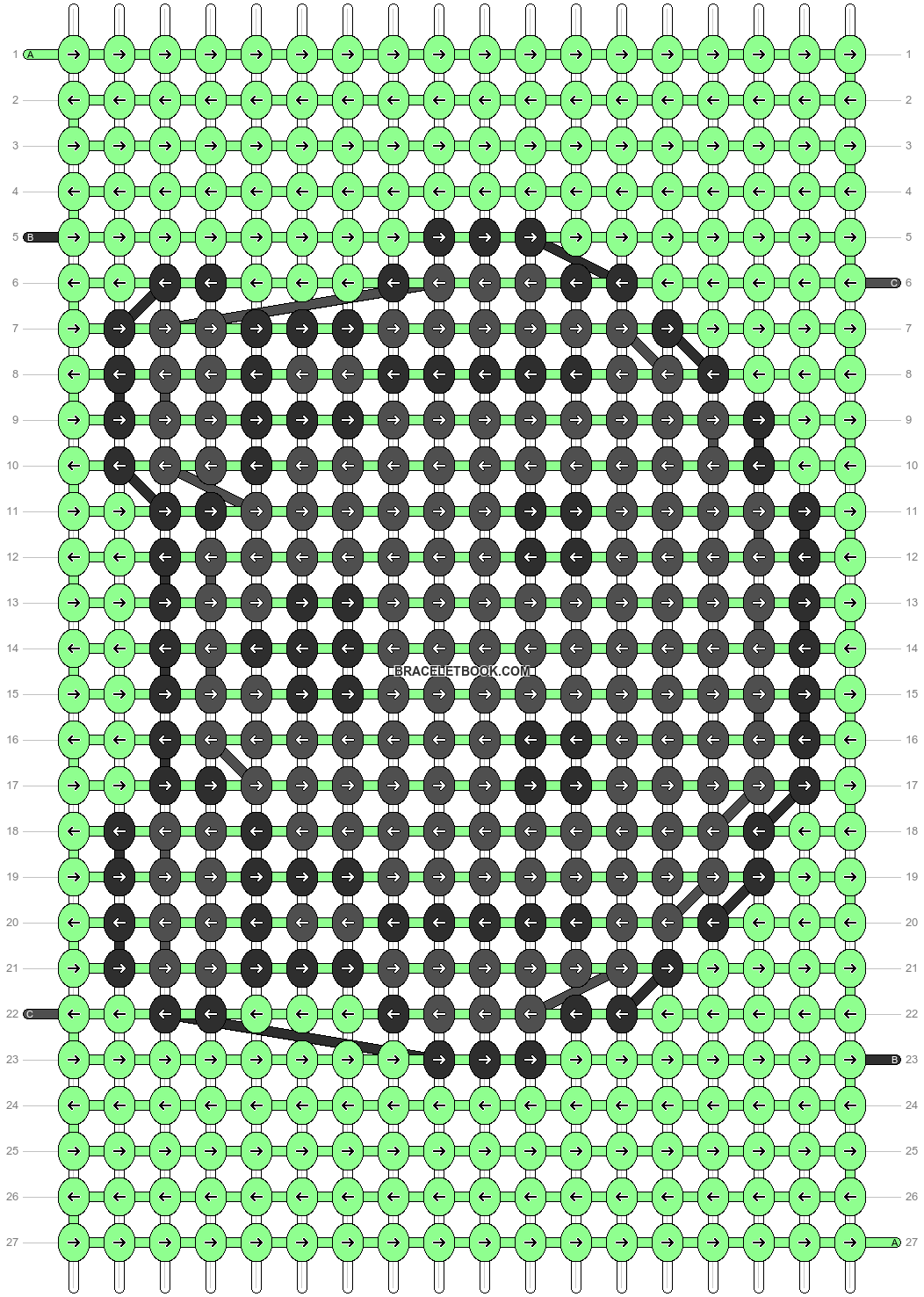 Alpha pattern #74483 variation #267885 pattern