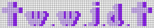 Alpha pattern #141112 variation #269325