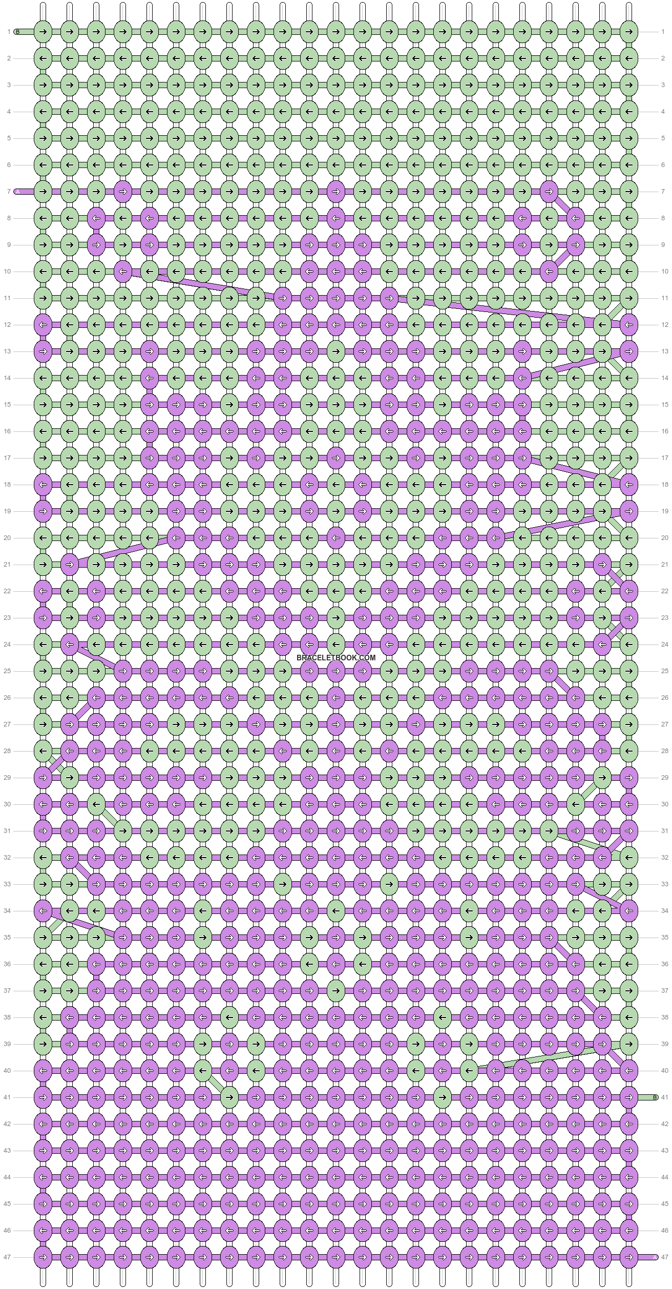 Alpha pattern #90413 variation #269691 pattern