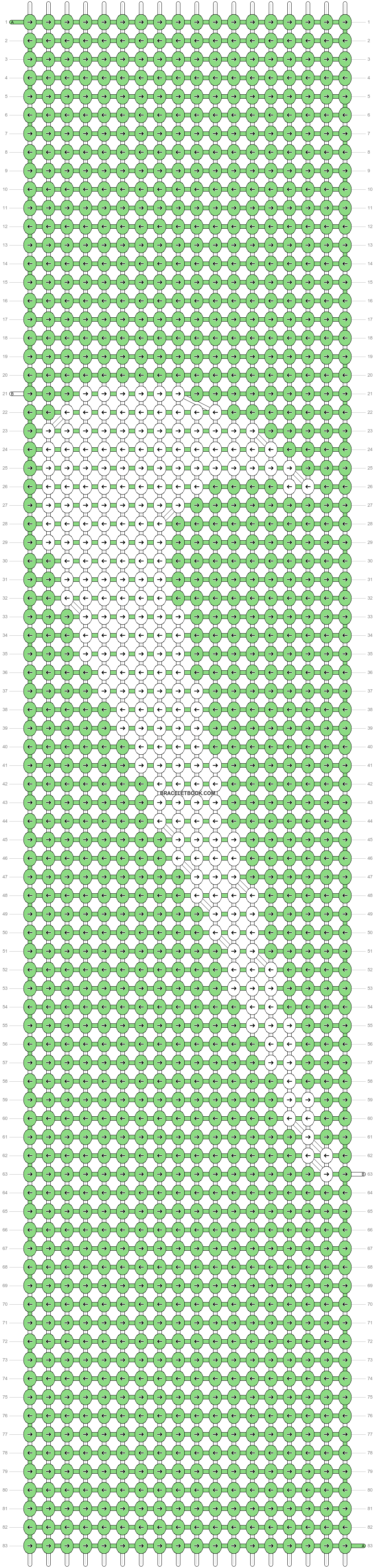 Alpha pattern #100088 variation #269812 pattern