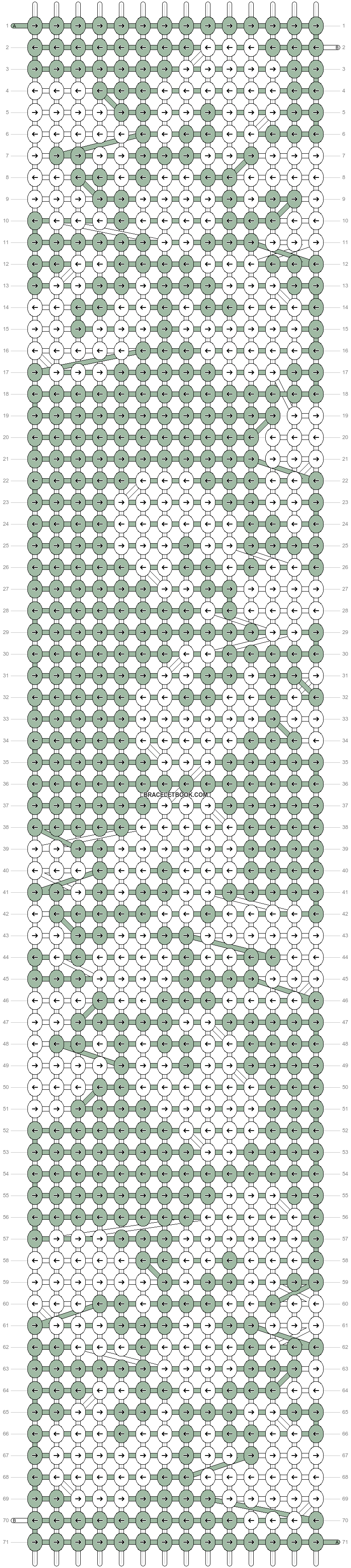 Alpha pattern #4847 variation #272364 pattern
