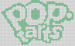 Alpha pattern #9734 variation #278153
